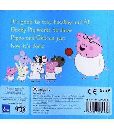 Daddy Pig Gets Fit Back Cover