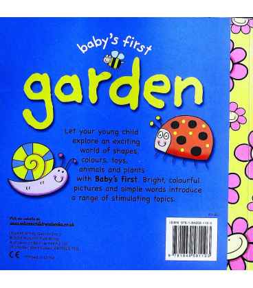 Garden (Baby's First) Back Cover