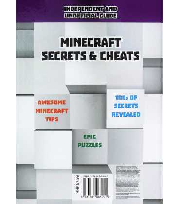 Minecraft Secrets & Cheats 2016 Back Cover