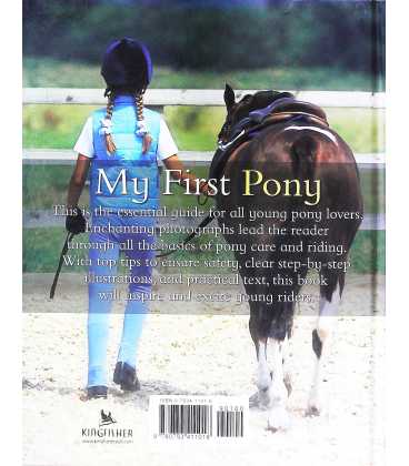 My First Pony Back Cover