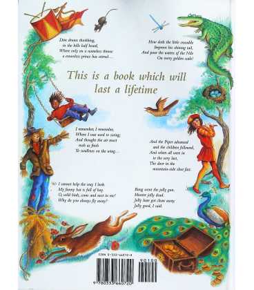 The Macmillan Treasury of Poetry For Children Back Cover