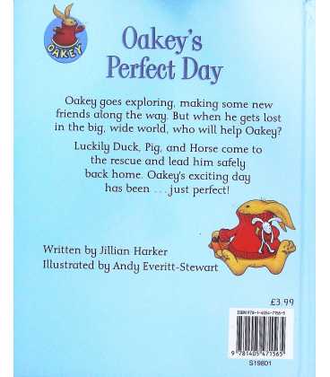 Oakey's Perfect Day Back Cover