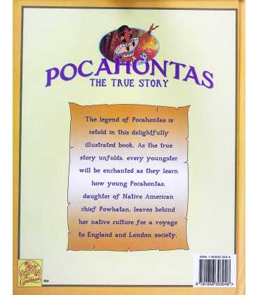 Pocahontas The True Story Back Cover