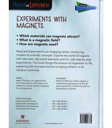 Experiments with Magnets Back Cover
