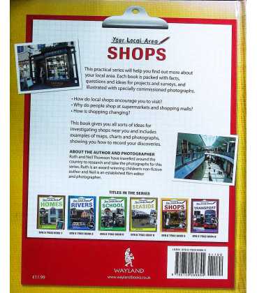Shops (Your Local Area) Back Cover