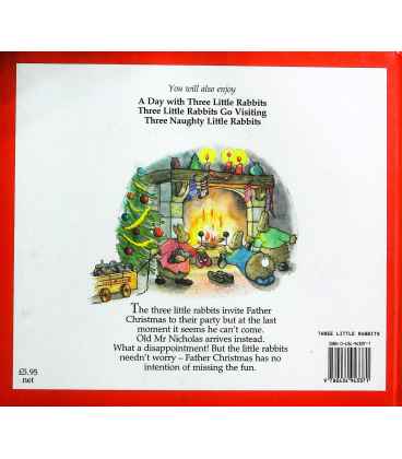 Three Little Rabbits' Christmas Back Cover