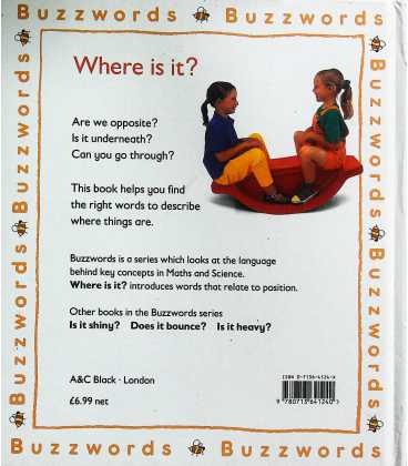 Where Is It?  Back Cover