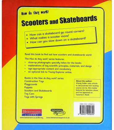 Scooters and Skateboards (How Do They Work?) Back Cover