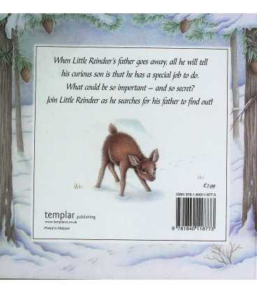 The Little Reindeer Back Cover