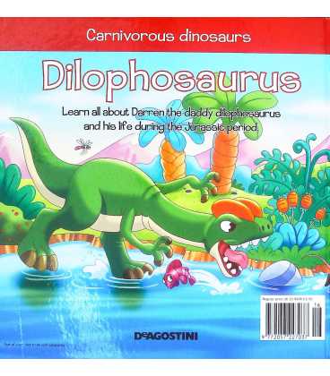 Dilophosaurus Back Cover