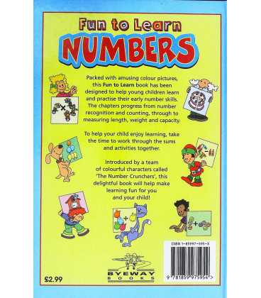 Numbers Back Cover