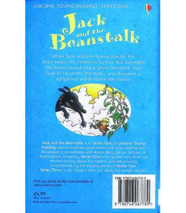 Jack and the Beanstalk Back Cover