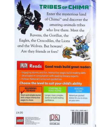 Tribes Of Chima (LEGO) Back Cover
