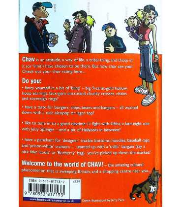 Chav! A User's Guide To Britain's New Ruling Class Back Cover