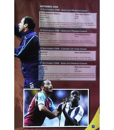 The Official West Ham United Annual 2010 Inside Page 1