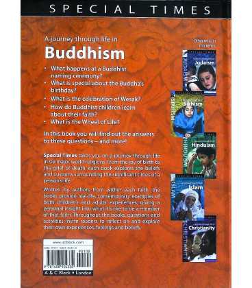 A Journey Through Life in Buddhism Back Cover