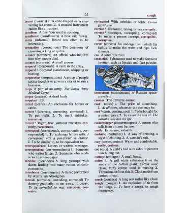 The Oxford Illustrated Dictionary for Children Inside Page 1