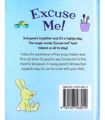 Excuse Me! Back Cover