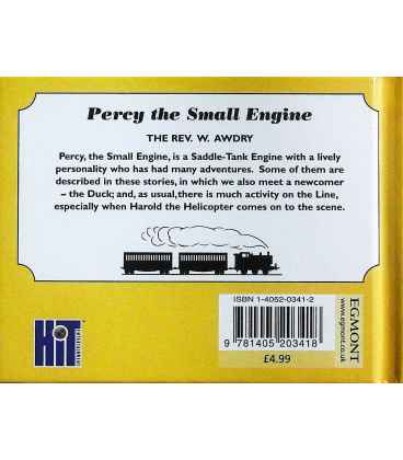 Percy the Small Engine Back Cover