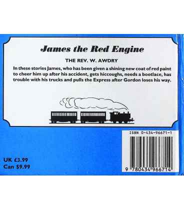 James the Red Engine Back Cover