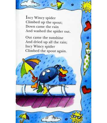 Incy Wincy Spider and Other Nursery Rhymes Inside Page 2