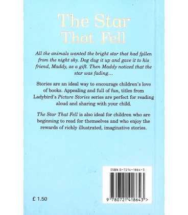 The Star That Fell  Back Cover