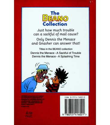 Dennis the Menace (A Sackful of Trouble) Back Cover