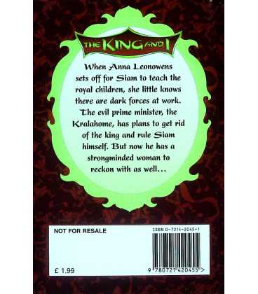 The King and I (Book of the Film) Back Cover