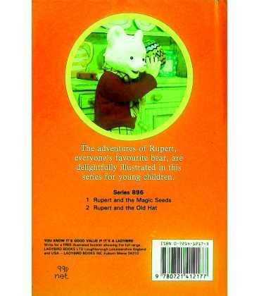 Rupert and the Magic Seeds (Rupert) Back Cover