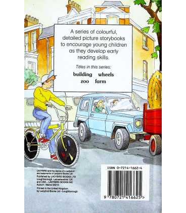 About Wheels (First Reader) Back Cover