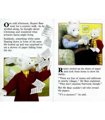 Rupert and the Paper Mystery Inside Page 1