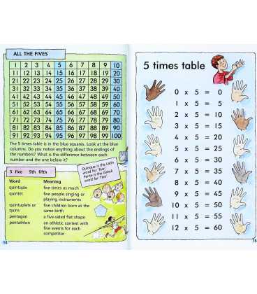 Tables Facts and Figures (Ladybird Reference) Inside Page 2