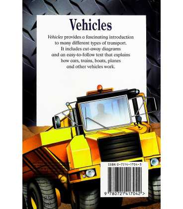 Vehicles Back Cover