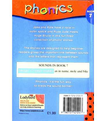 The Ace Space Race (Phonics: Book 7) Back Cover