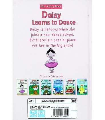 Daisy Learns to Dance (My Storytime) Back Cover