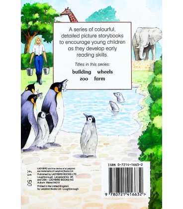 About the Zoo (First Readers) Back Cover