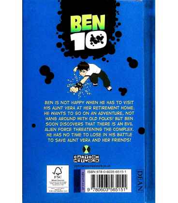 Permanent Retirement (Ben 10) Back Cover