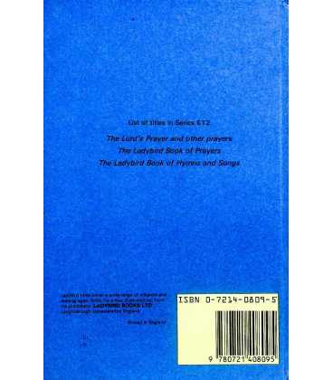 The Lord's Prayer and Other Prayers (Religious Topics) Back Cover