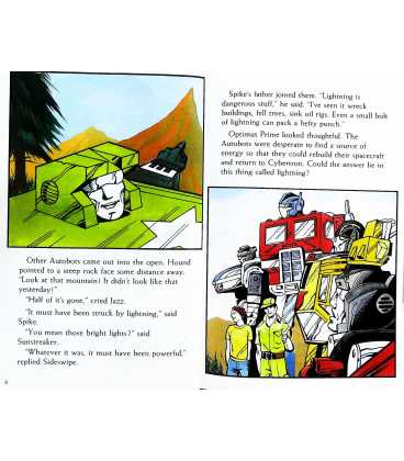 Autobot's Lightening Strike (Transformers) Inside Page 2