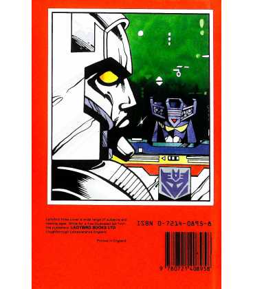 Autobot's Lightening Strike (Transformers) Back Cover