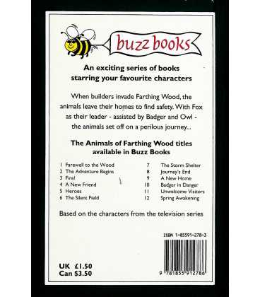 Farewell to the Wood (The Animals of Farthing Wood) Back Cover