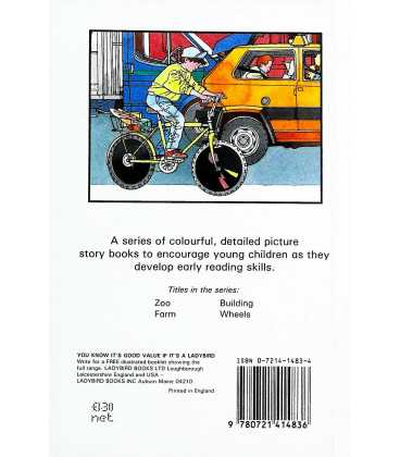 Wheels (Ladybird First Readers) Back Cover