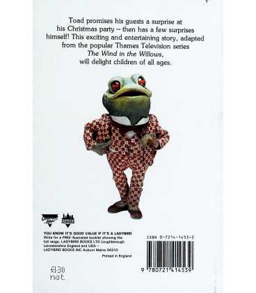 Toad's Christmas Party Back Cover