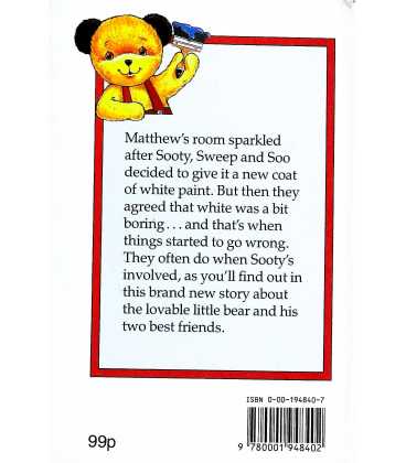 Sooty's Painting Trip Back Cover