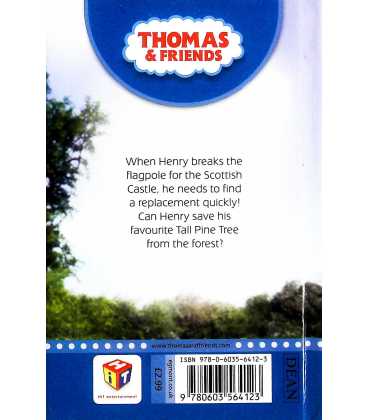 Henry and the Flagpole (Thomas & Friends) Back Cover