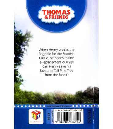 Henry and the Flagpole (Thomas & Friends) Back Cover