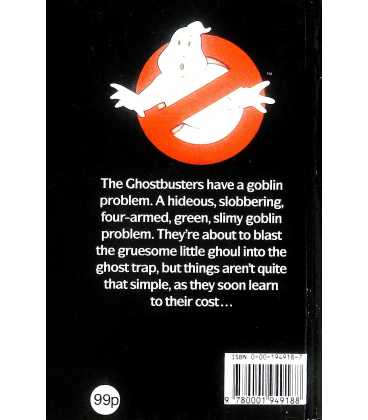 Drool the Dog-Faced Goblin (The Real Ghostbusters) Back Cover