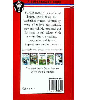 A Case of Blue Murder (A Superchamp Book) Back Cover