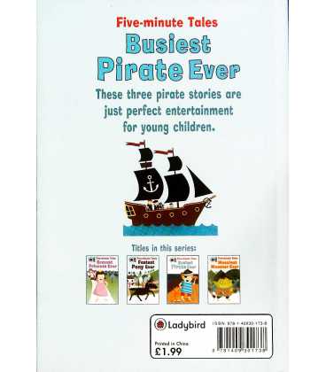 Five-Minute Tales Busiest Pirate Ever Back Cover