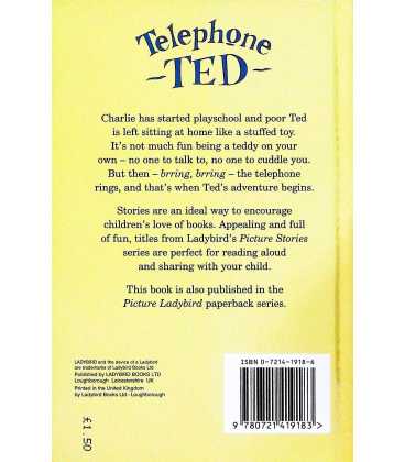 Telephone Ted Ladybird Picture Stories) Back Cover